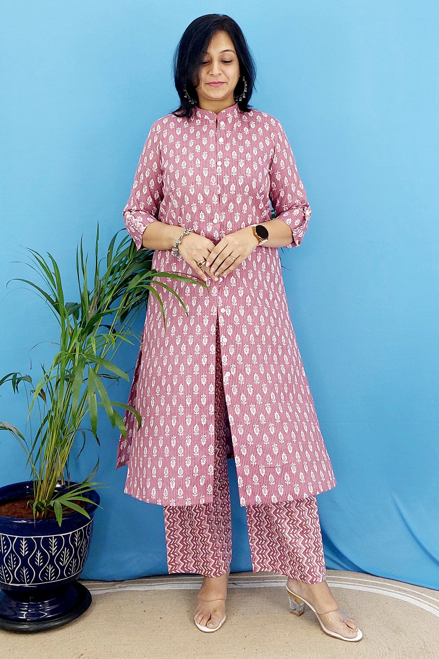 3pc Crop Top With Bottom & Shrug Kurta 3 pc kurta set 3pc Crop Top With Bottom & Shrug Kurta 3 pc kurta set 