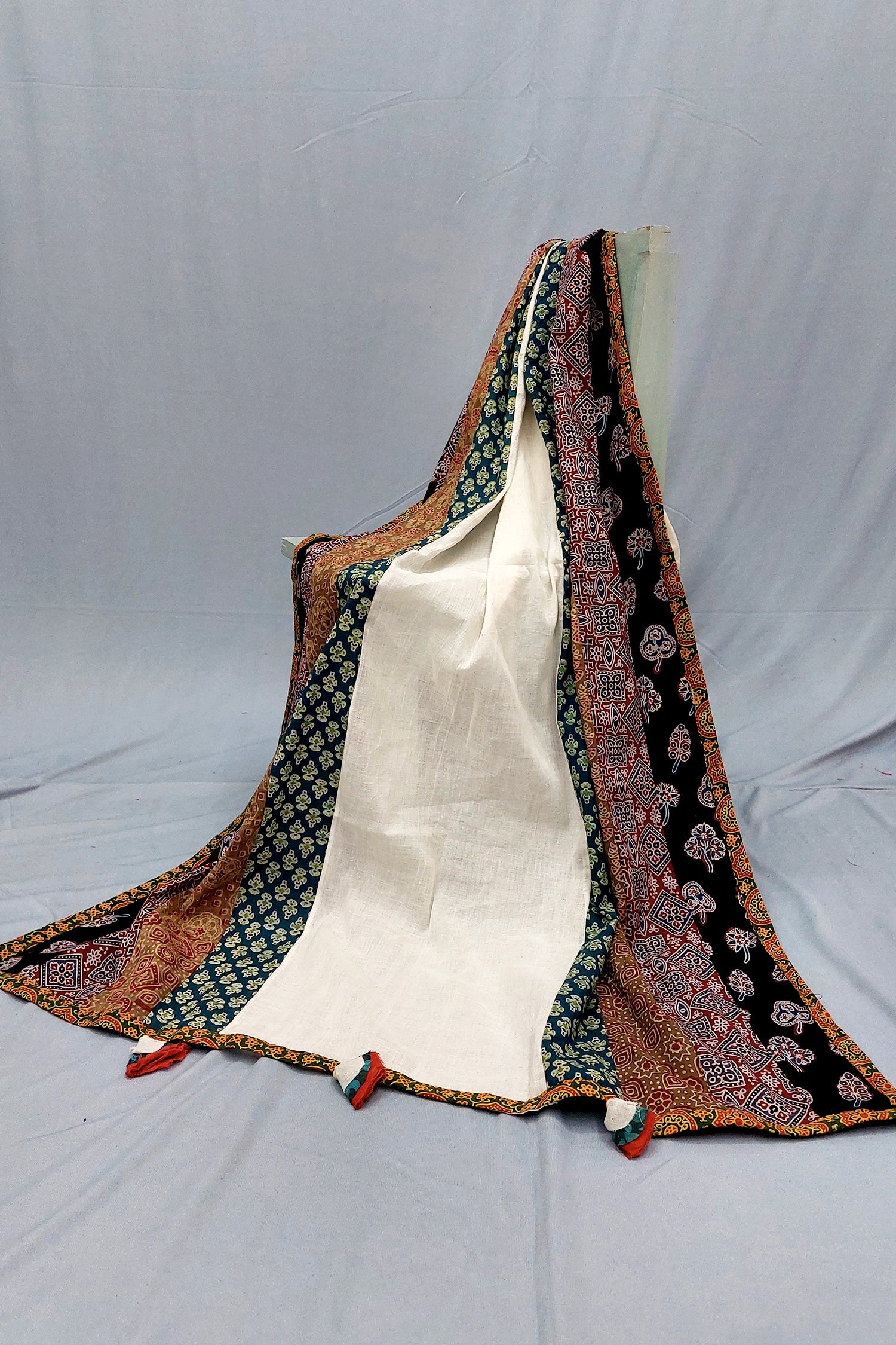 Cotton Ajrakh Patchwork Dupatta Dupatta Cotton Ajrakh Patchwork Dupatta Dupatta 