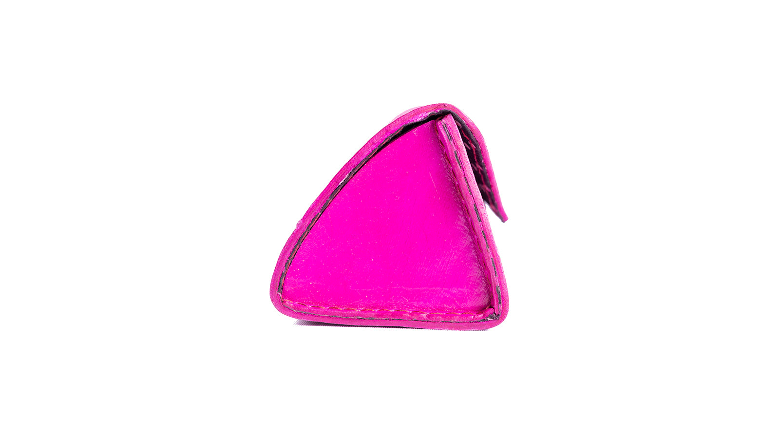 Leather Eyeglasses Hard Case Cover in Pink - Zahabz